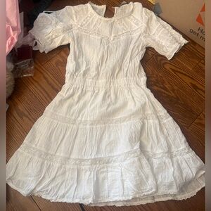 Zara White Kids Dress
